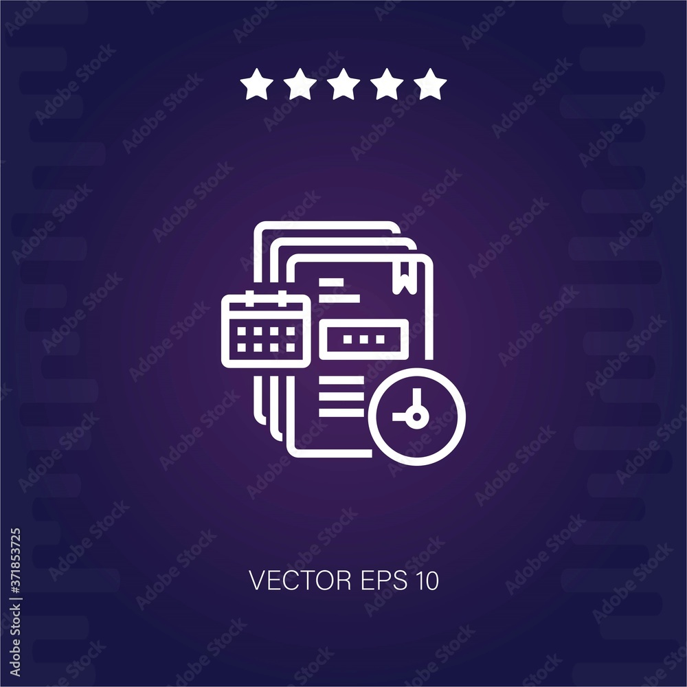 business vector icon modern illustration business vector icon modern illustration