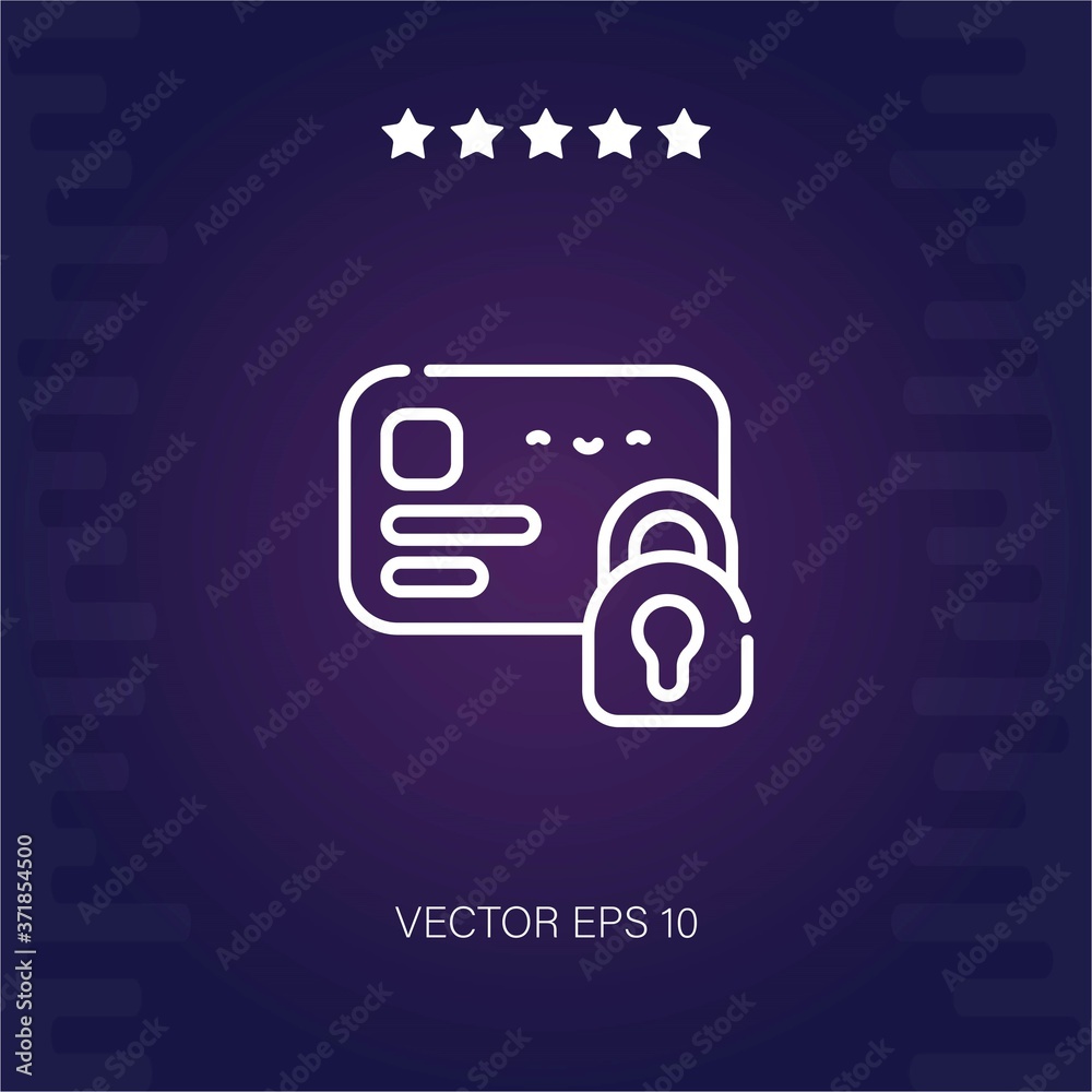 credit card vector icon modern illustration credit card vector icon modern illustration
