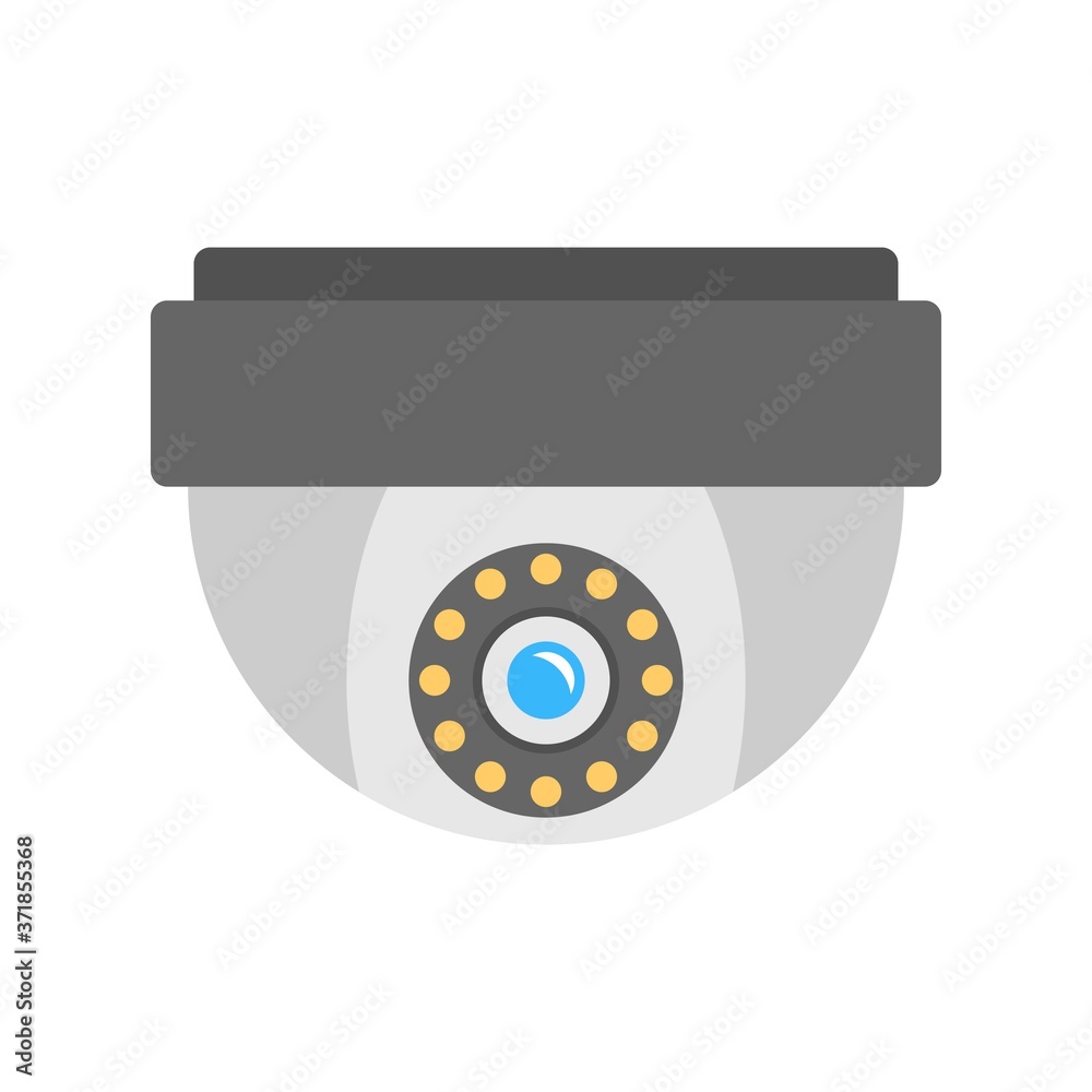 Video camera surveillance icon - vector illustration. Security cctv camera symbol. Video camera surveillance icon - vector illustration. Security cctv camera symbol.