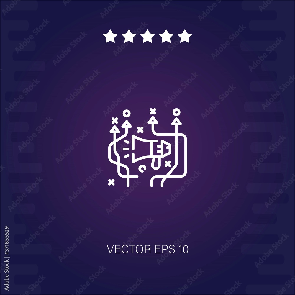 marketing vector icon modern illustration marketing vector icon modern illustration