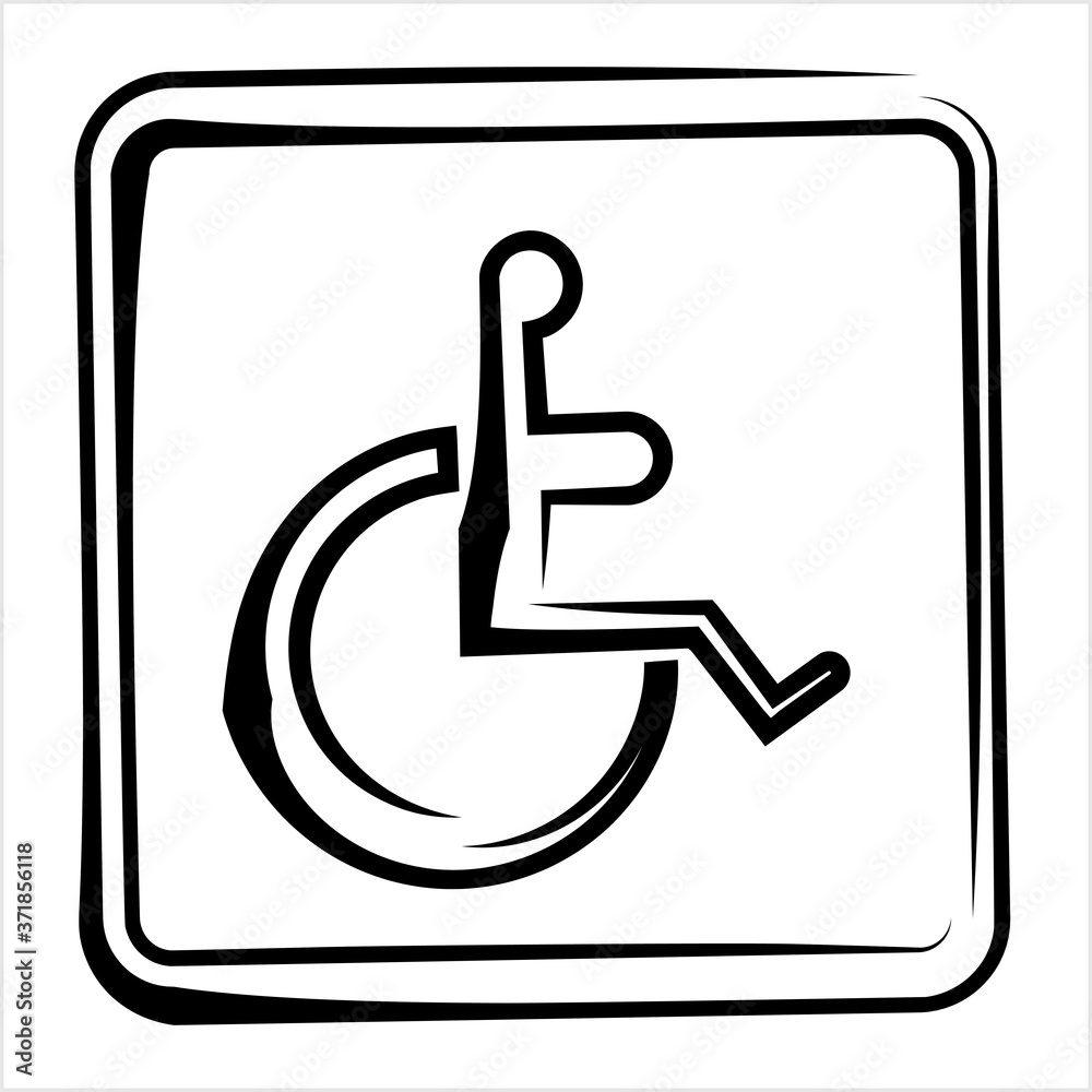 Access Icon Design (Disabled Handicap Symbol) Access Icon Design (Disabled Handicap Symbol)