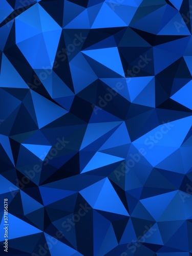 Blue abstract background.