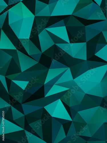 Teal abstract background.