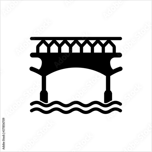 Bridge Icon, Structure Over Obstacle Passage