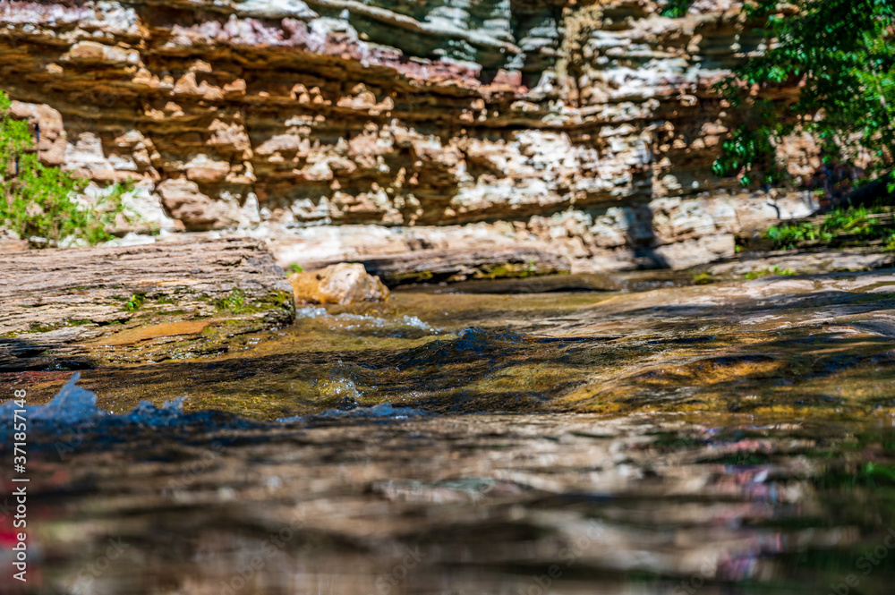 Devils bathtub in Spearfish Canyon of the Black Hills South Dakota Devils bathtub in Spearfish Canyon of the Black Hills South Dakota