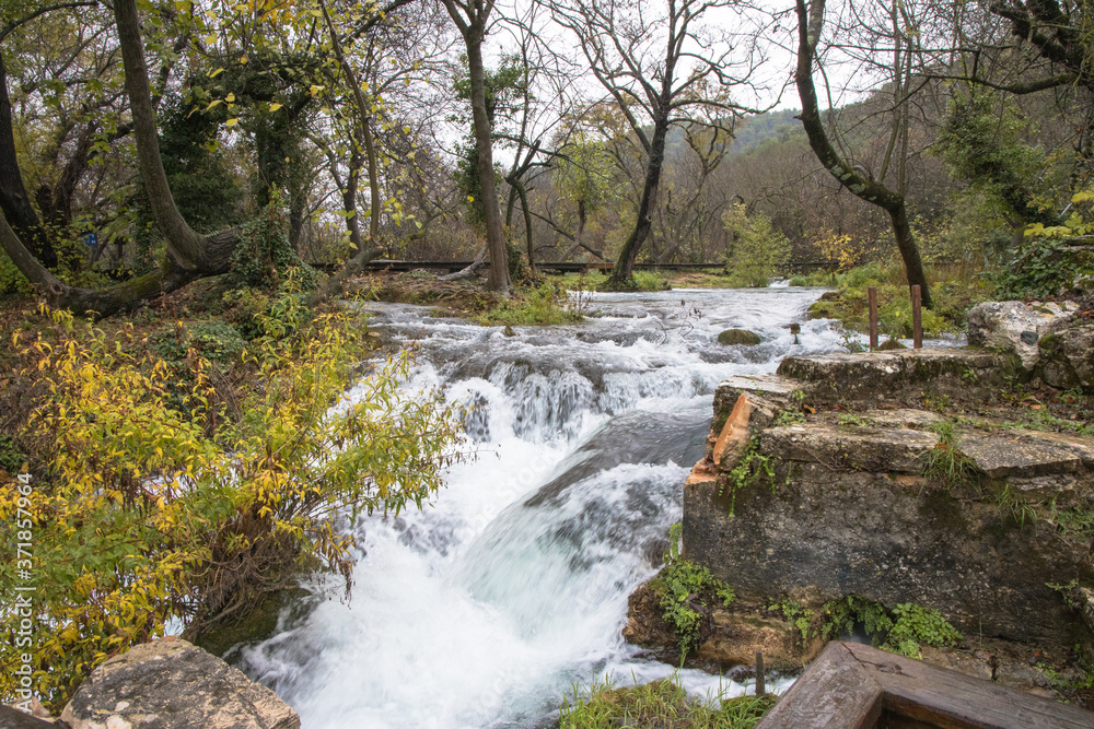 Views of the Krka National Park, near Sibenik, Croatia