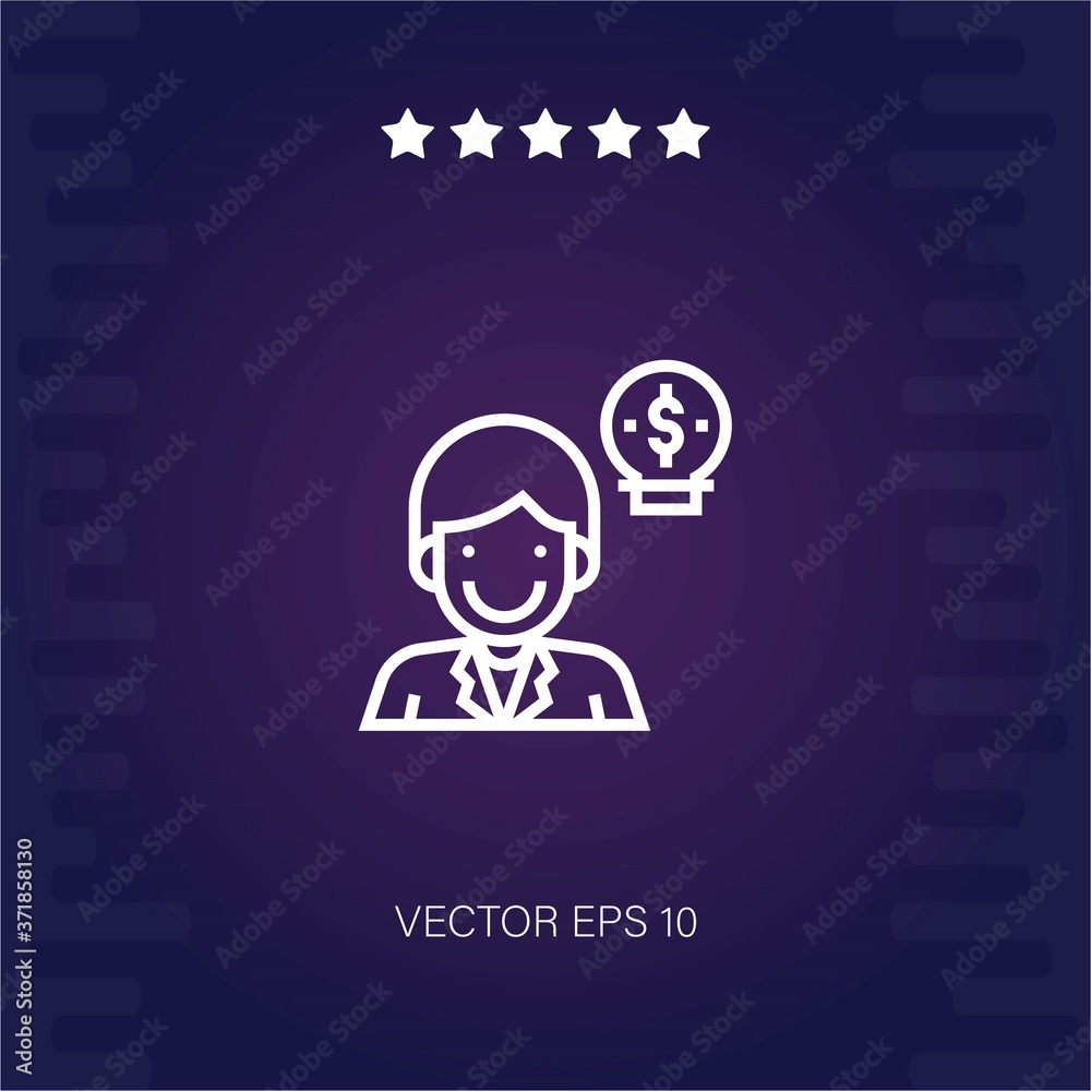 creative vector icon modern illustration creative vector icon modern illustration