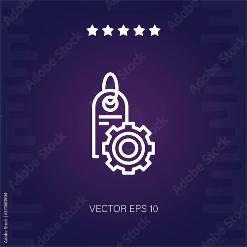 price vector icon modern illustration
