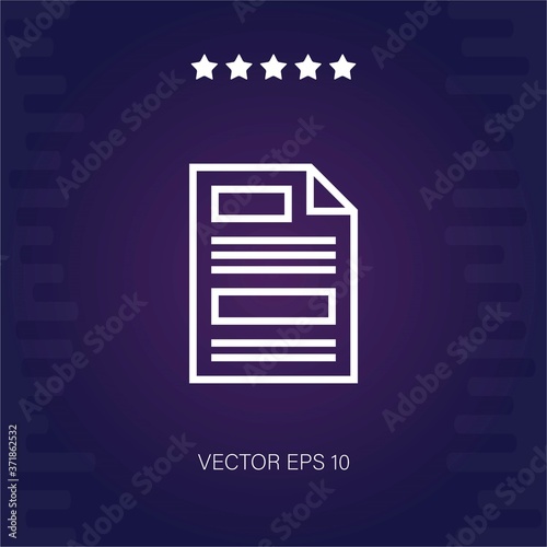 press vector icon modern illustration