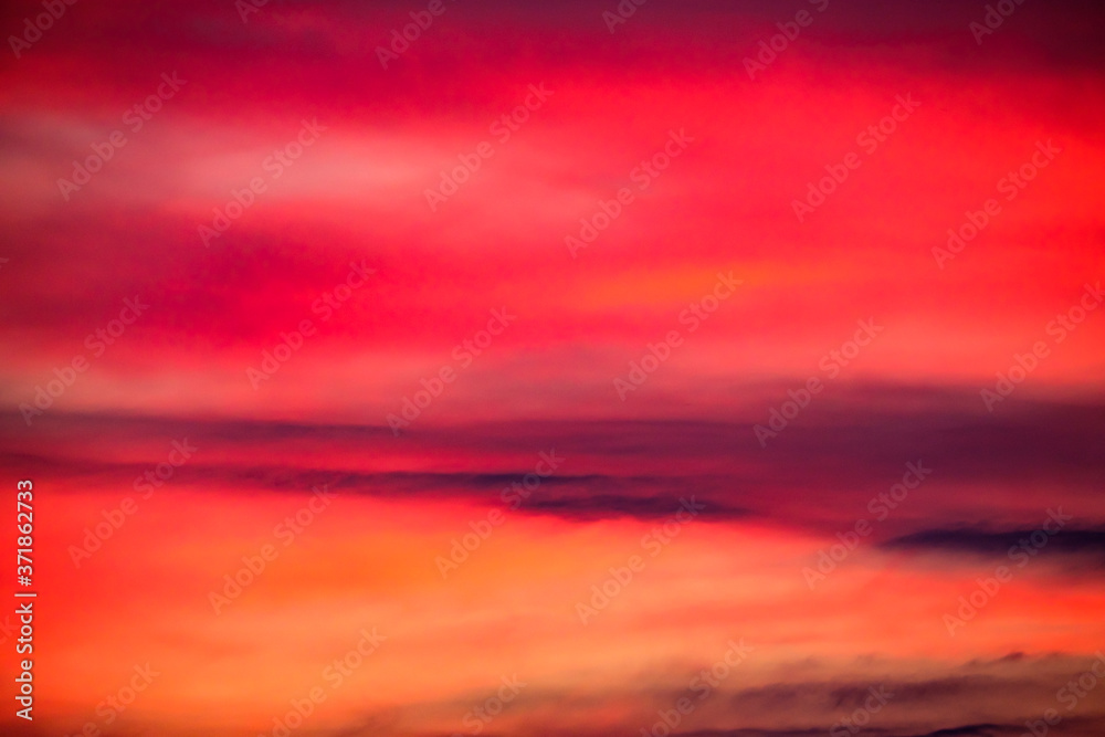 Fototapeta premium Twilight sky and cloud at sunset