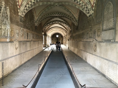 Bilde på lerret Florence, Tuscany, Italy - 07/14/2018: Santa Maria Novella
