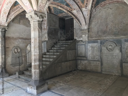 Принти на полотні Florence, Tuscany, Italy - 07/14/2018: Santa Maria Novella
