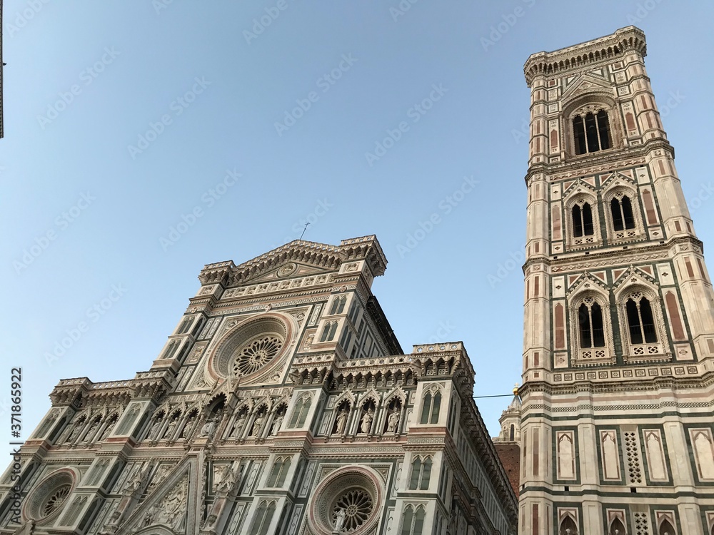 Florence, Tuscany, Italy - 07/13/2018: Cathedral of Santa Maria del Fiore