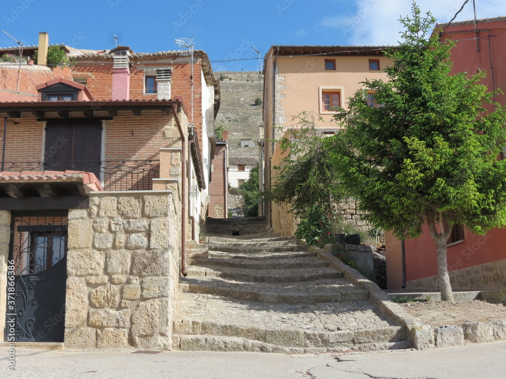 Street in Spanish village