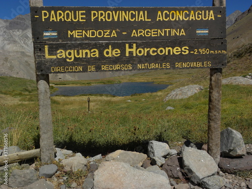 laguna de horcones photo