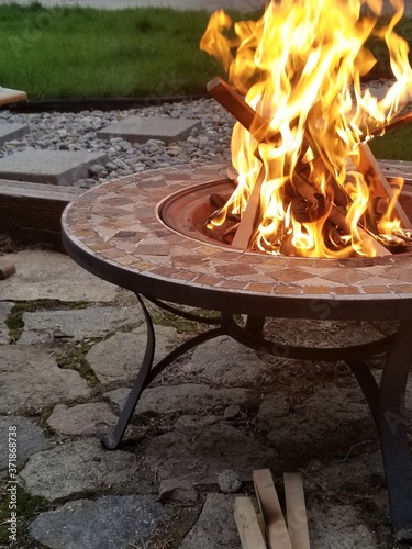 Fire in the Yard