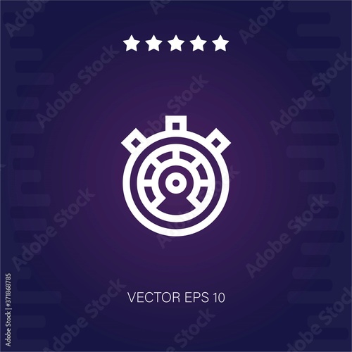 performance vector icon modern illustration