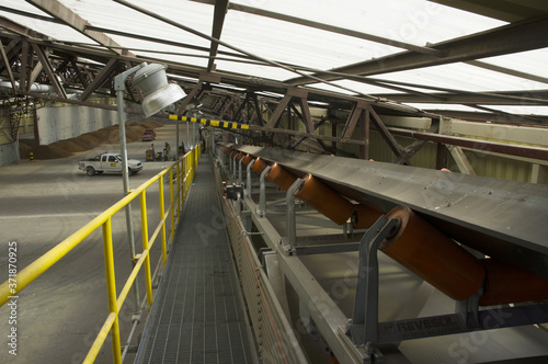 Estructuras metálicas en minería del cobre 