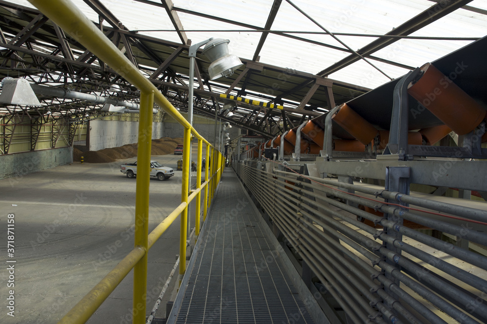 Estructuras metálicas en minería del cobre 
