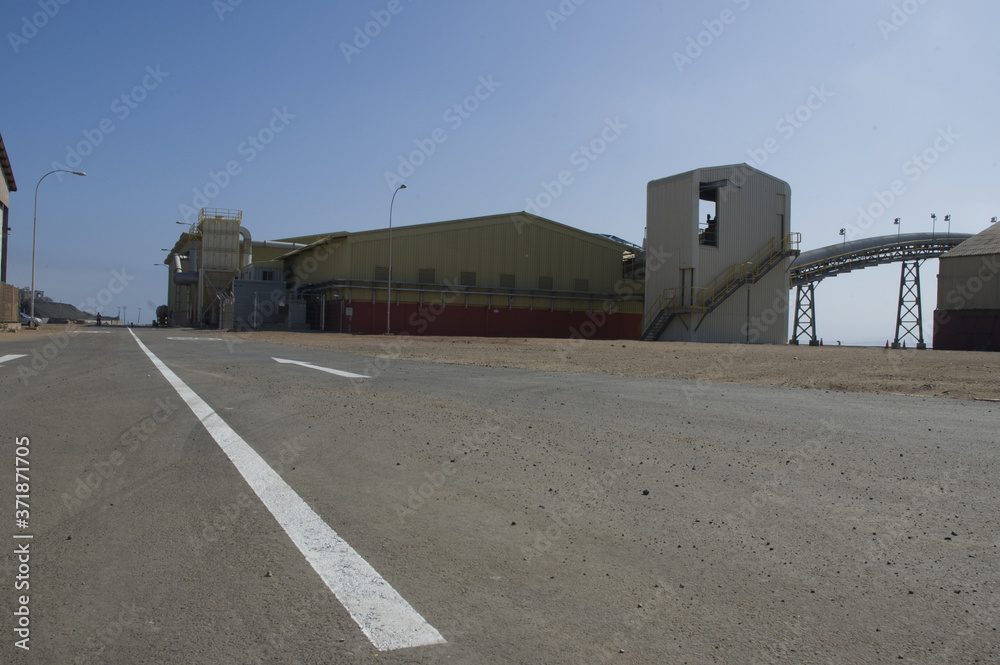Estructuras metálicas en minería del cobre 