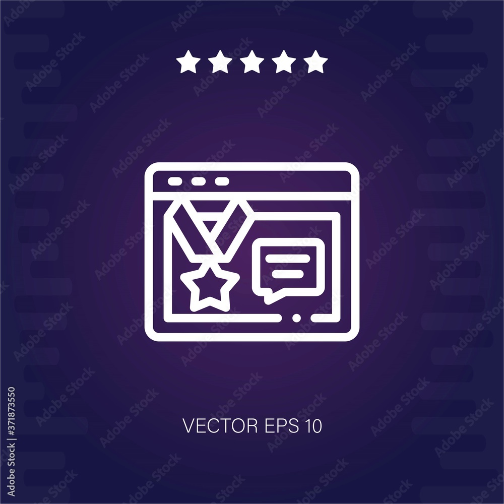 premium vector icon modern illustration premium vector icon modern illustration