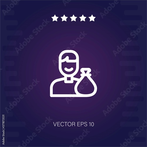 personal vector icon modern illustration