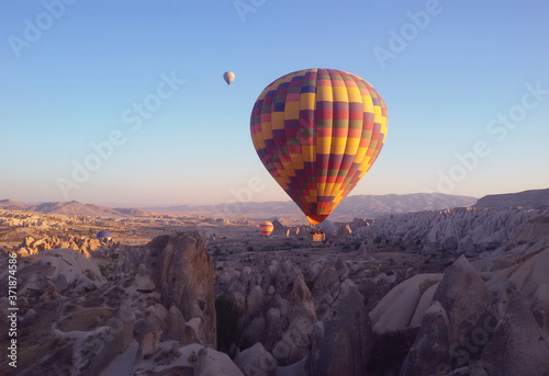 hot air balloon over cappadocia turkey © Roman