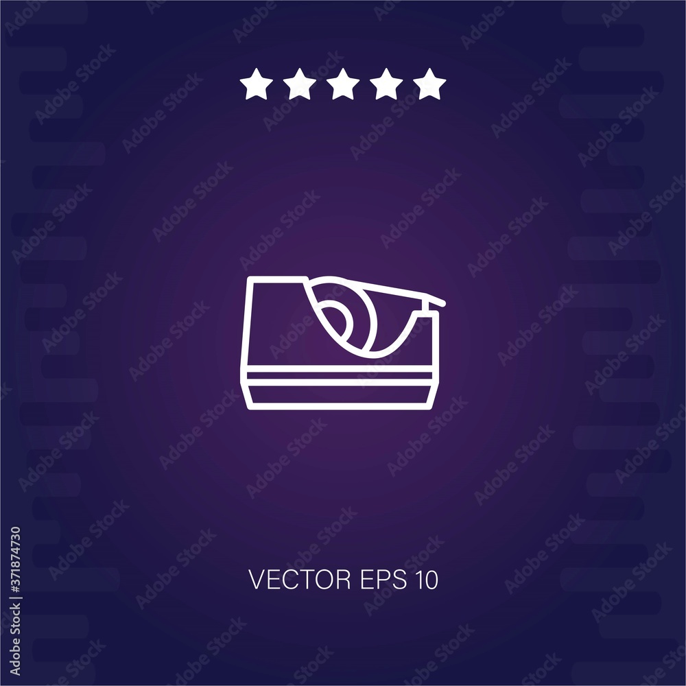 tape vector icon modern illustration tape vector icon modern illustration