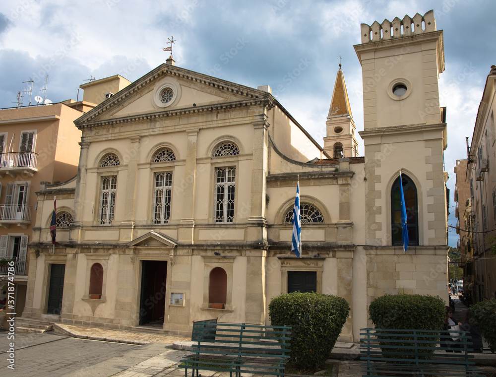 Saint James Catholic Cathedral, Corfu Town, Corfu, Greece