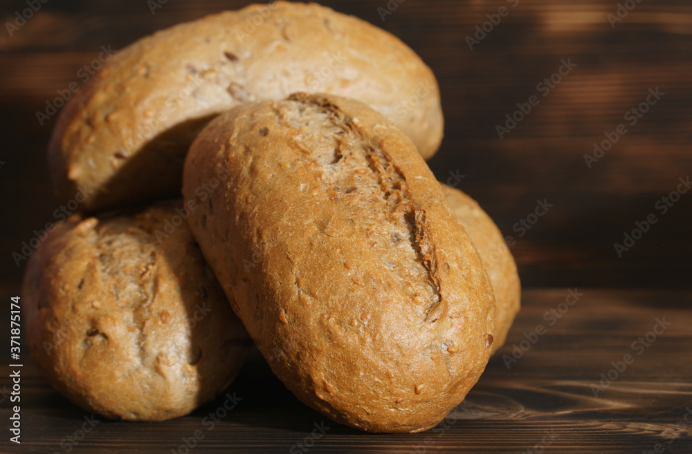 freshly baked bread