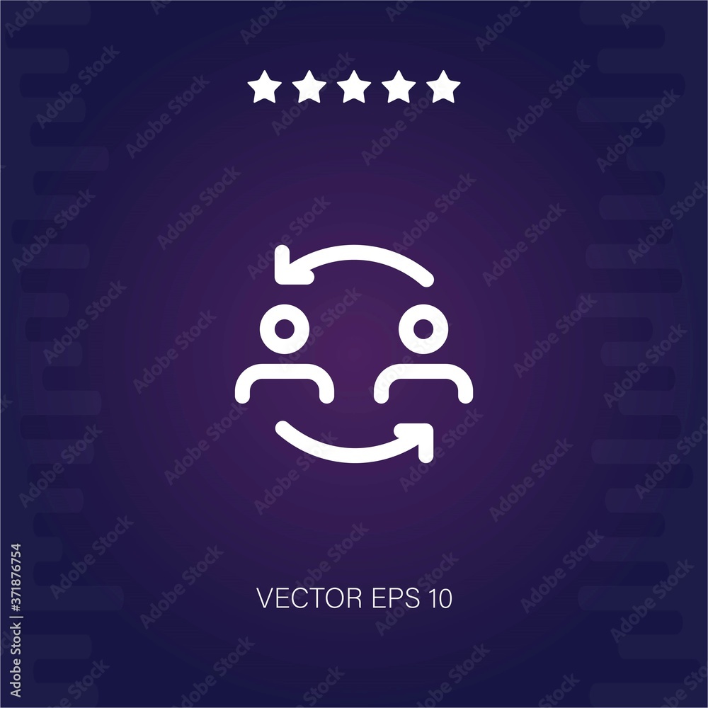 business vector icon modern illustration business vector icon modern illustration