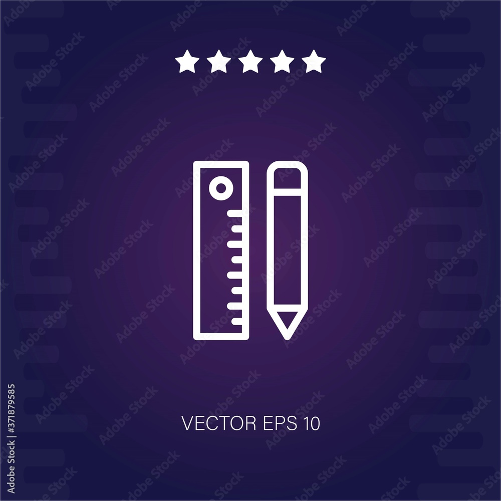office material vector icon modern illustration office material vector icon modern illustration