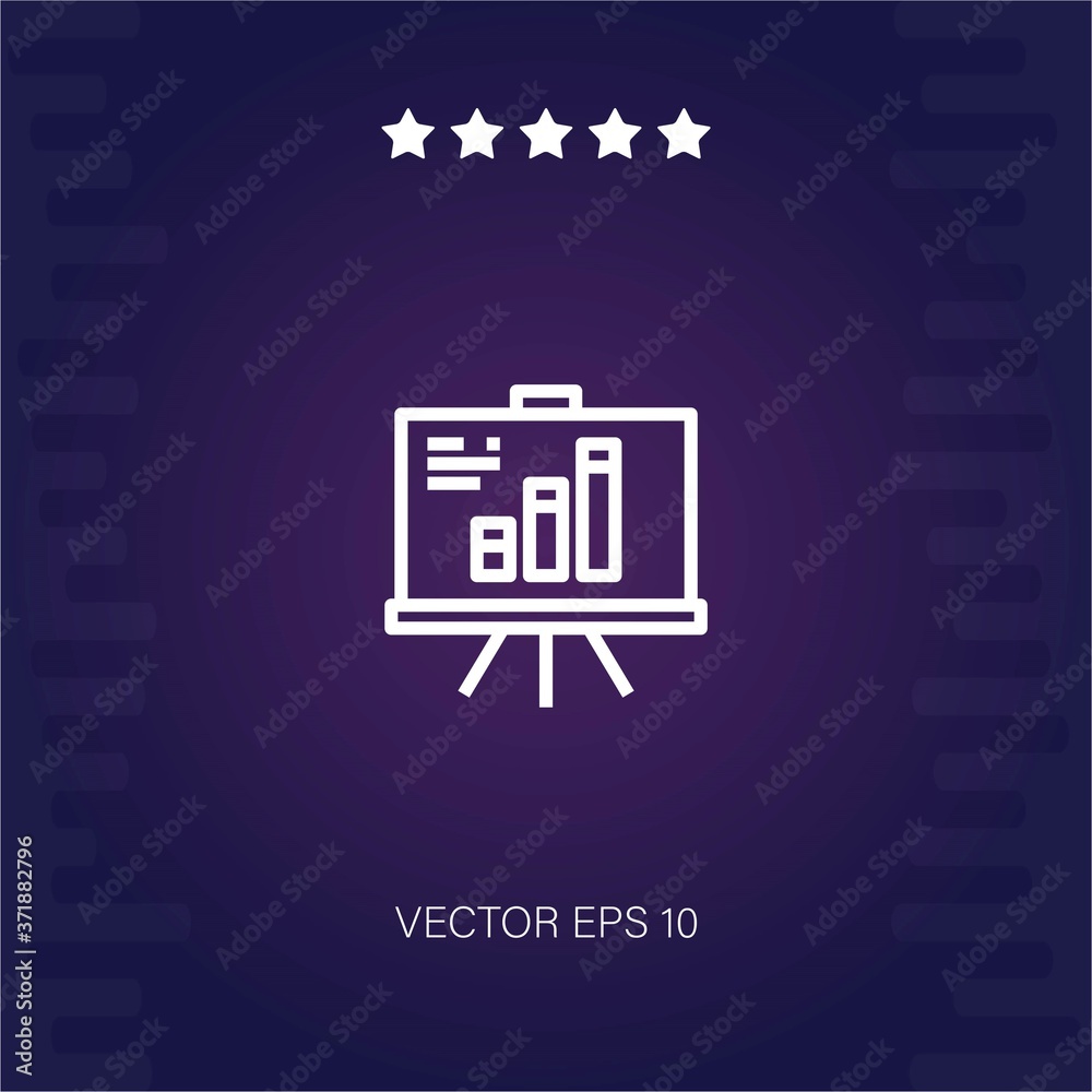 report vector icon modern illustration report vector icon modern illustration