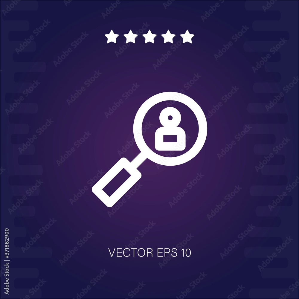 search vector icon modern illustration search vector icon modern illustration