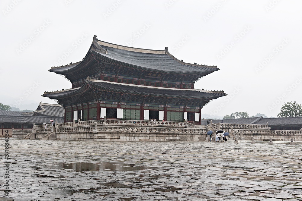 한국 서울 경복궁 입니다 한국 서울 경복궁 입니다