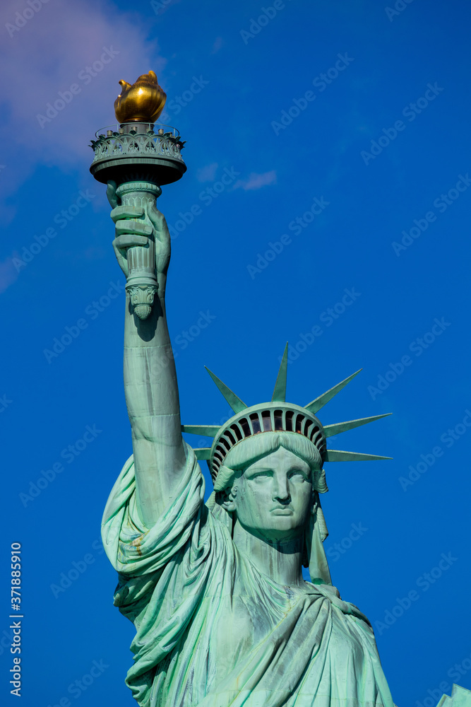 Fototapeta premium Close view of Liberty Statue