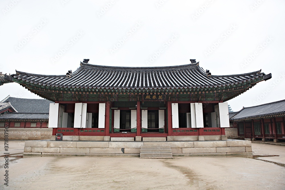 Obraz premium 한국 서울 경복궁 입니다
