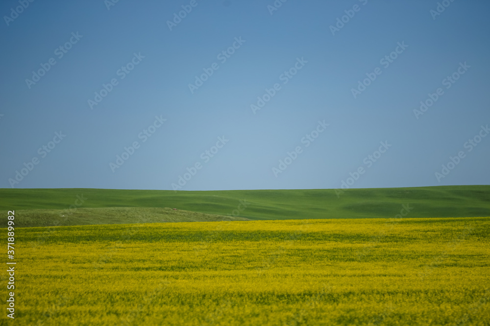 Farmland and highway scenes along the highways of Eastern Alberta Canada