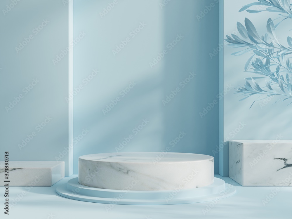 Winner podium abstract composition with blue background. Winner podium abstract composition with blue background.