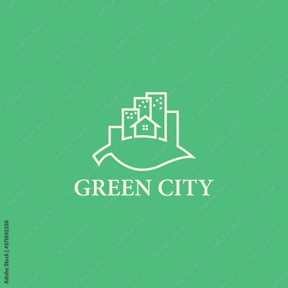 Green city logotemplate