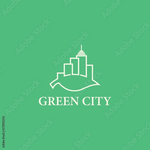 Green city logotemplate