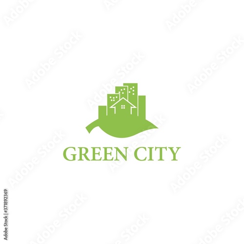 Green city logotemplate