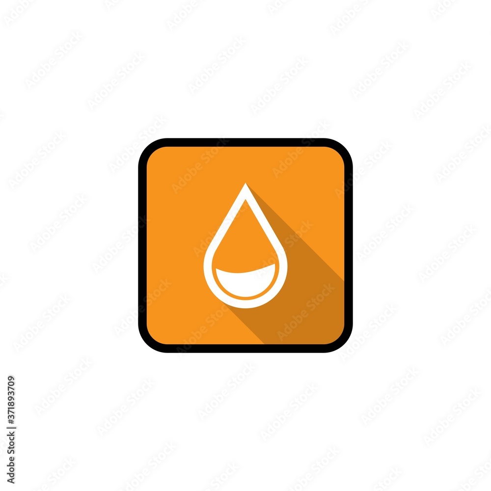 Drop icon flat Drop icon flat