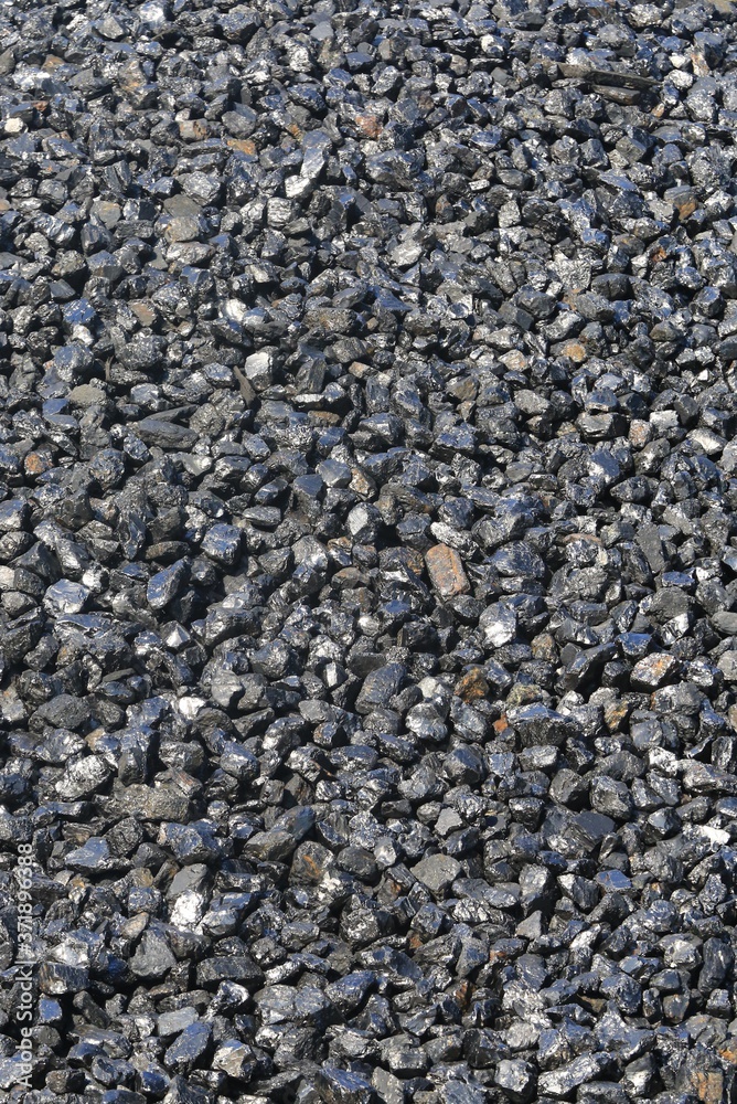 Full frame of clean burning coal mined for power generation Full frame of clean burning coal mined for power generation