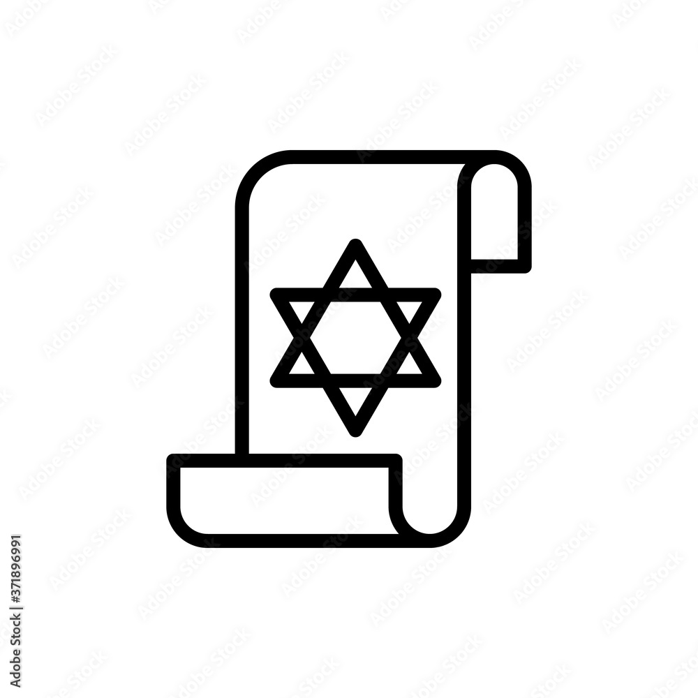 Parchment astrology icon. Simple line, outline vector elements of esoteric icons for ui and ux, website or mobile application Parchment astrology icon. Simple line, outline vector elements of esoteric icons for ui and ux, website or mobile application