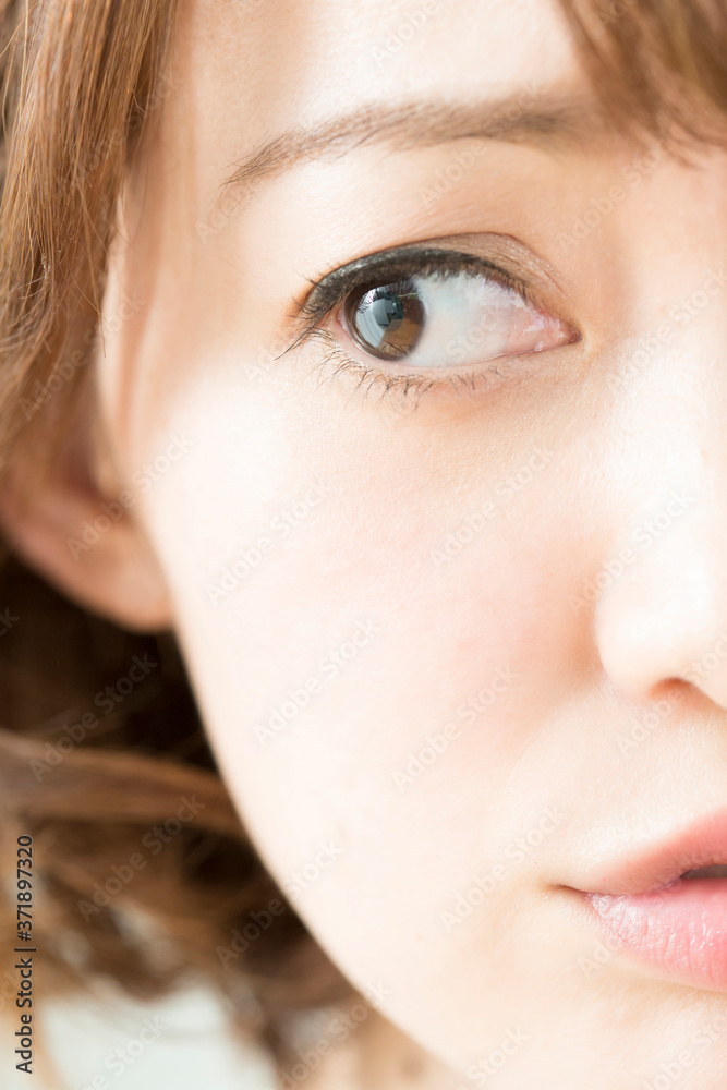 Obraz premium 困り顔の女性