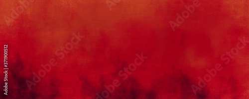 Abstract red vintage background texture, illustration, soft blurred texture in center with blank , simple elegant red background