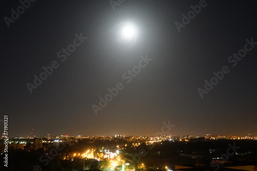 night view of the city