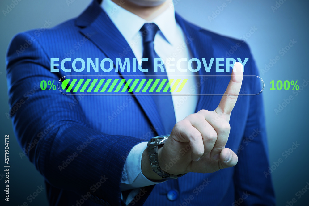 Economic recovery concept after the crisis Economic recovery concept after the crisis