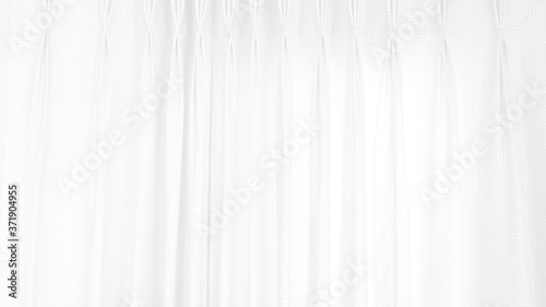 white curtain cotton  abstract for background. © John